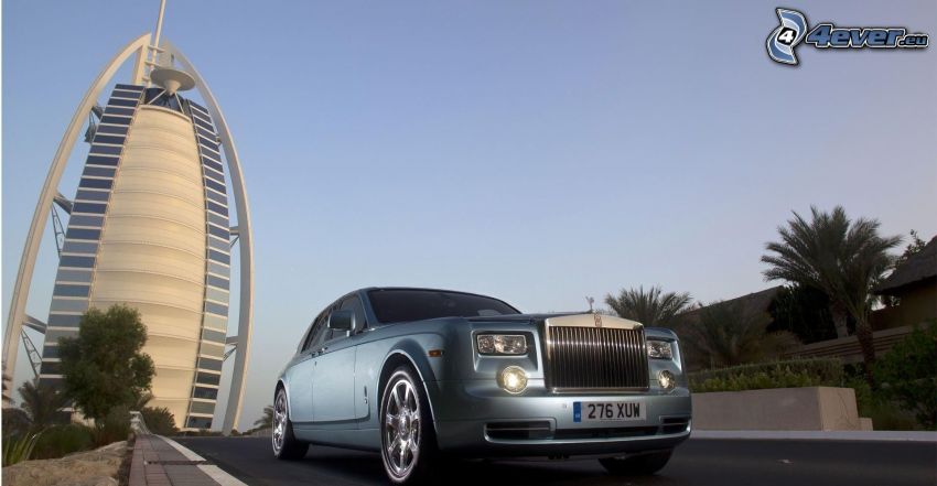 Rolls Royce, Burj Al Arab, Dubai, United Arab Emirates