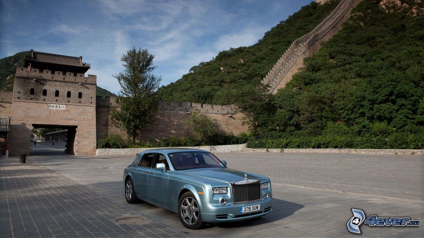 Rolls-Royce 102 EX, Great Wall of China
