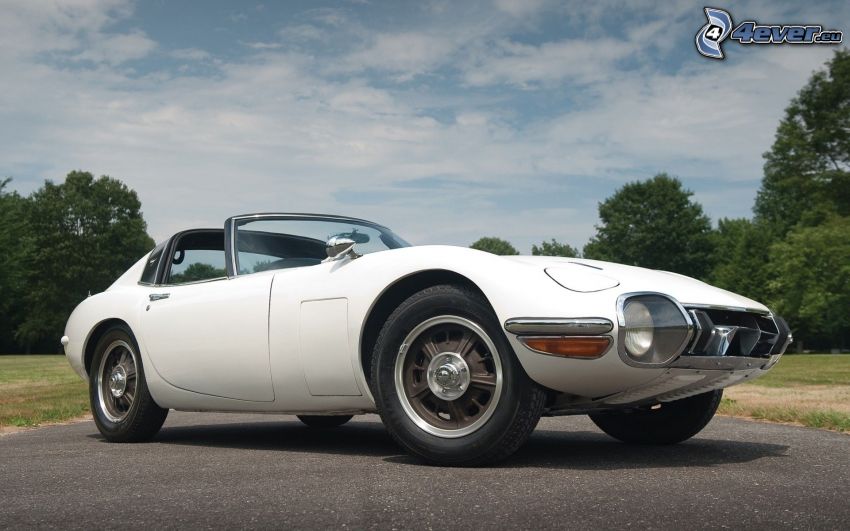 Toyota 2000GT, convertible, oldtimer