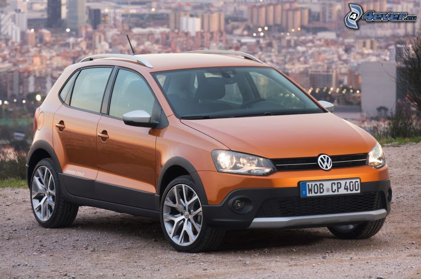 Volkswagen Cross Polo, view of the city