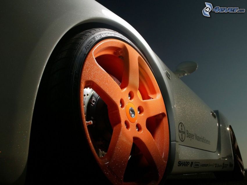 wheel, rim, Porsche