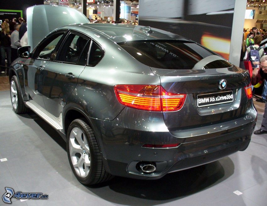 BMW X6, exhibition