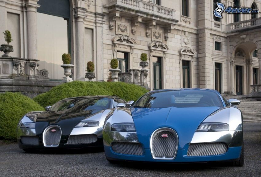 Bugatti Veyron, building