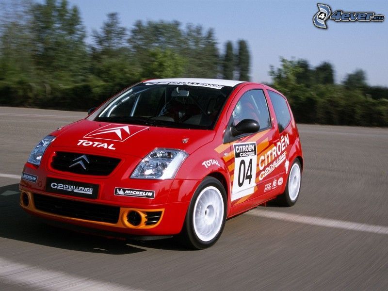 Citroën, race, rally