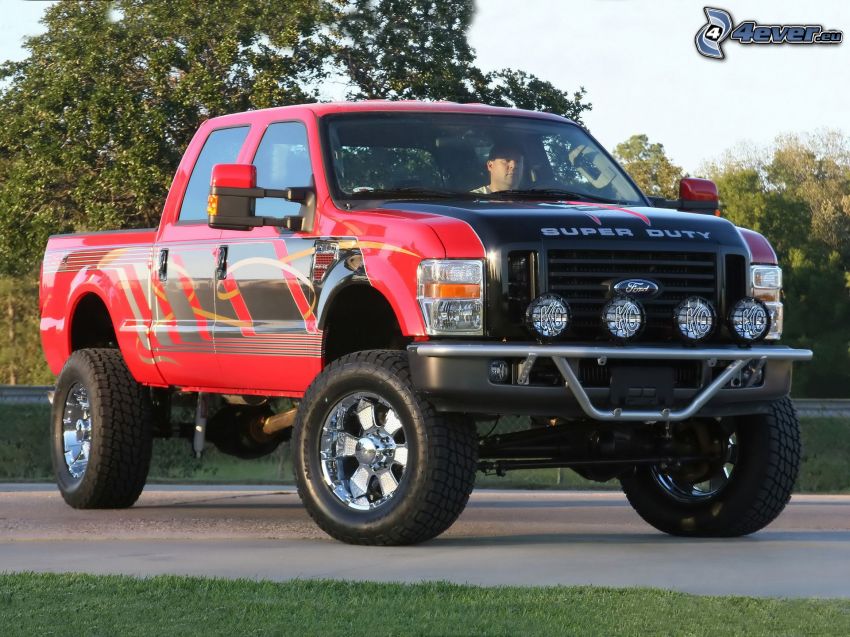 Ford, pickup truck, off-road car