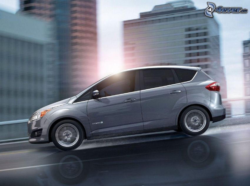 Ford C-Max, speed, city