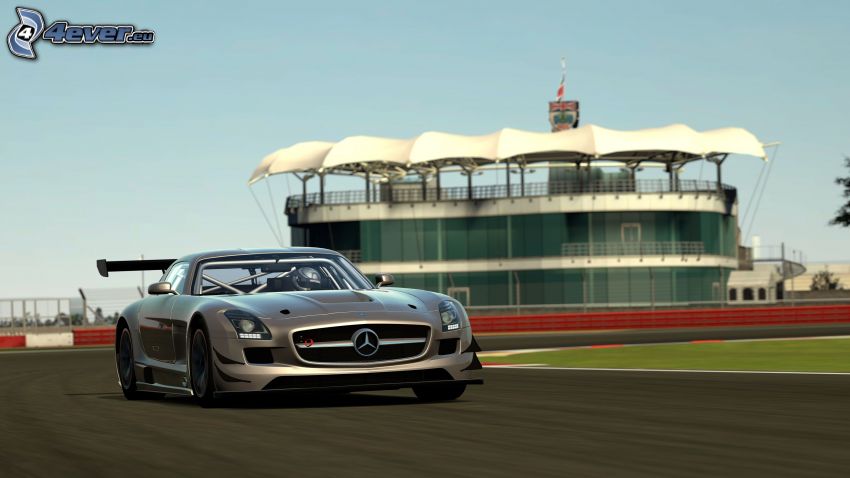 Mercedes-Benz SLS AMG, racing circuit