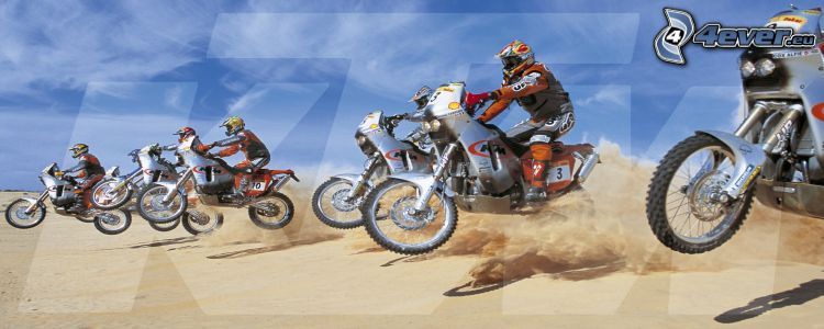 KTM, rally, motorbikes