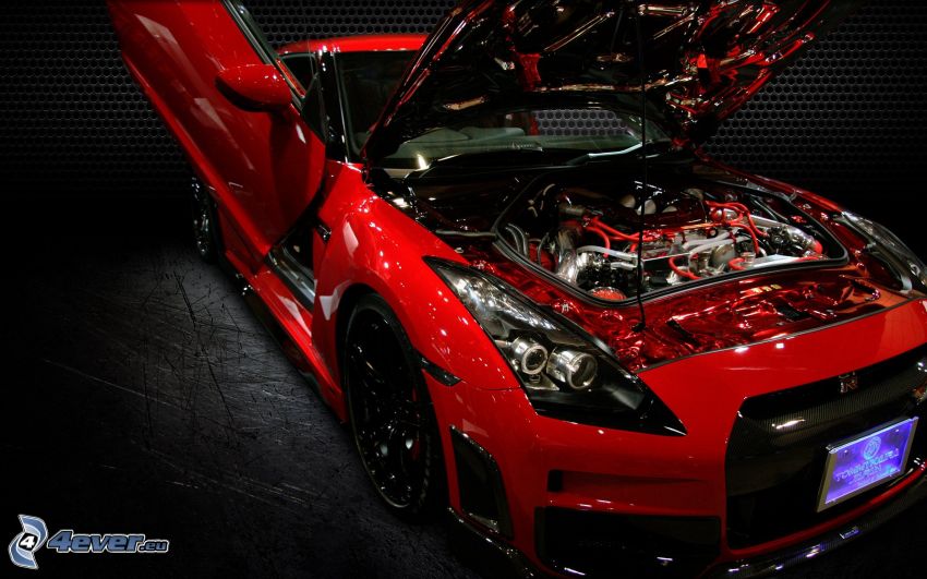 Nissan GTR, engine