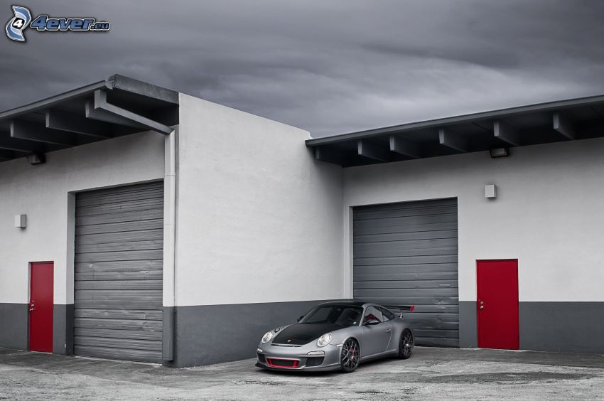 Porsche 911 GT3, garage