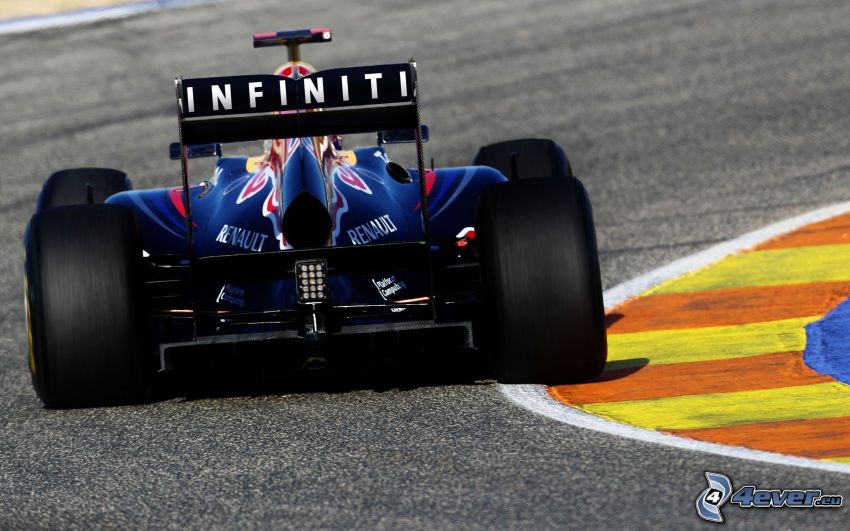 Infiniti formula, racing circuit