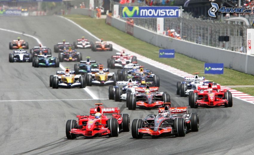 race, formula, racing circuit