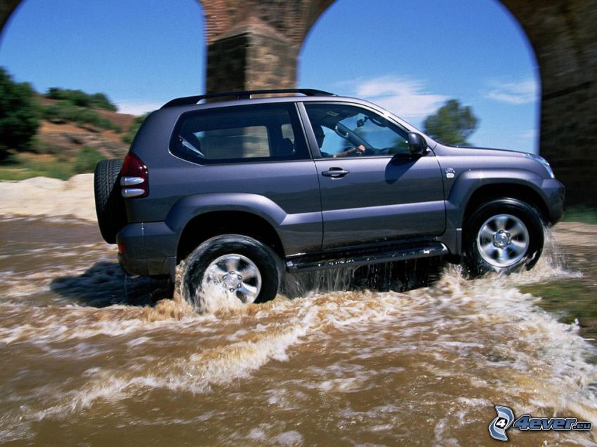 terrain vehicle, water