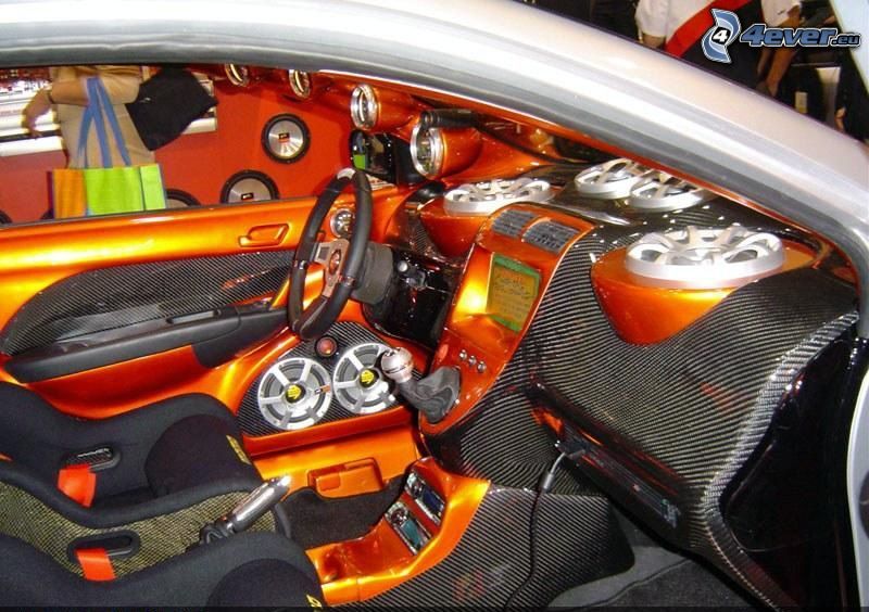 interior, orange