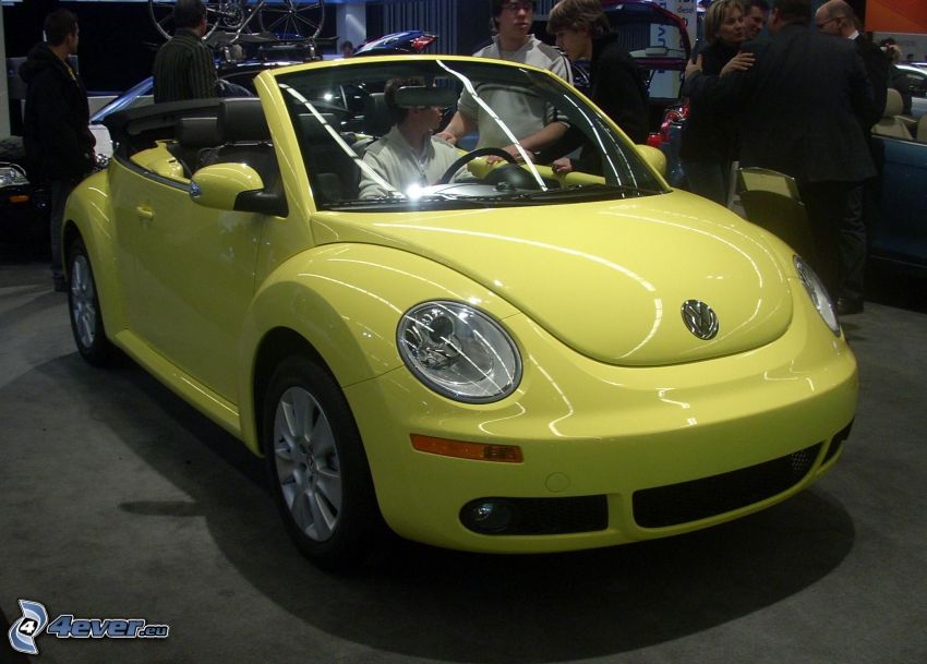 Volkswagen New Beetle Cabrio, exhibition