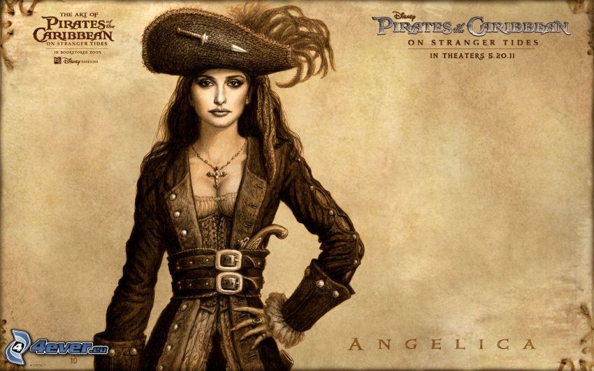 Angelica, Pirates of the Caribbean