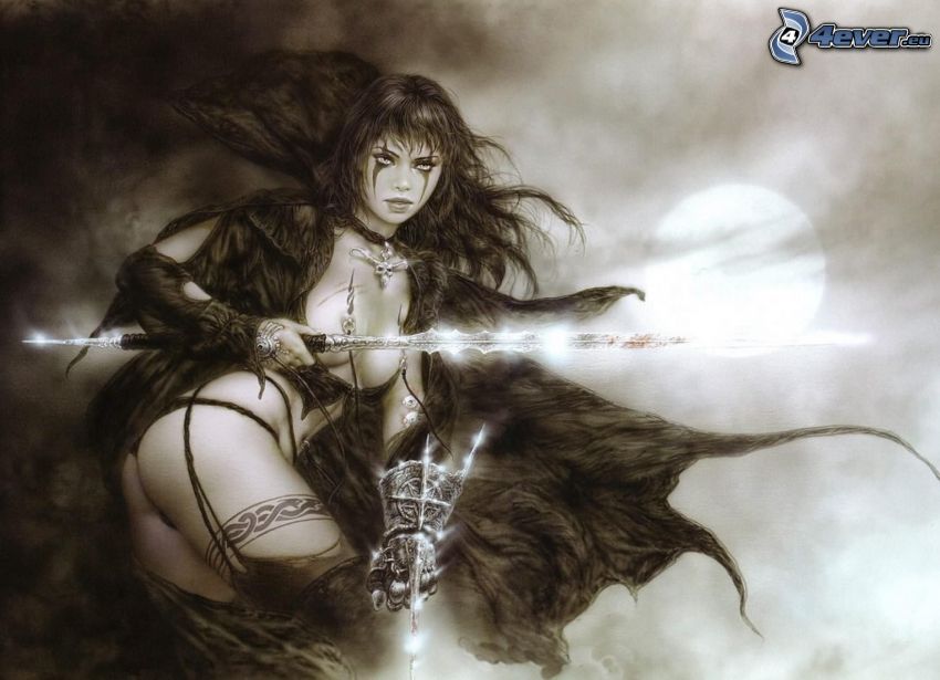 fantasy woman, Luis Royo