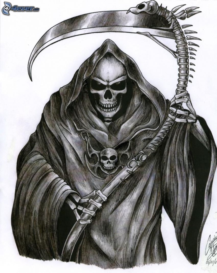 grim reaper scythe