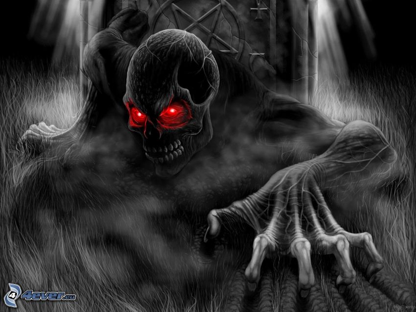 Grim Reaper, skull