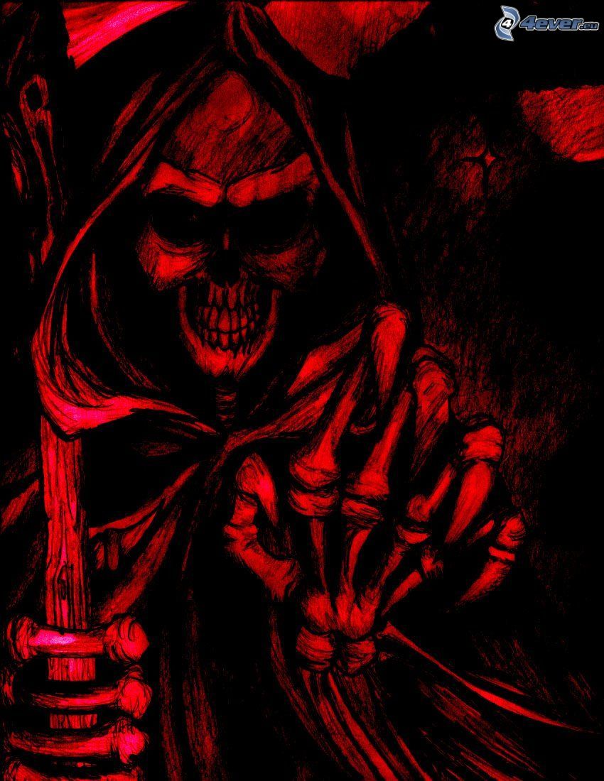 Grim Reaper, skull
