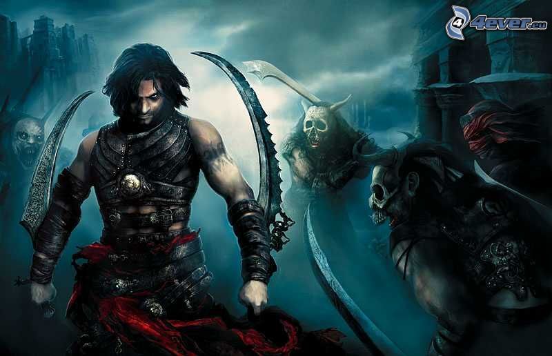Prince of Persia: Warrior Within, swords, warriors