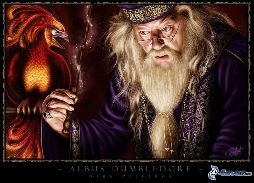 albus dumbledore cartoon