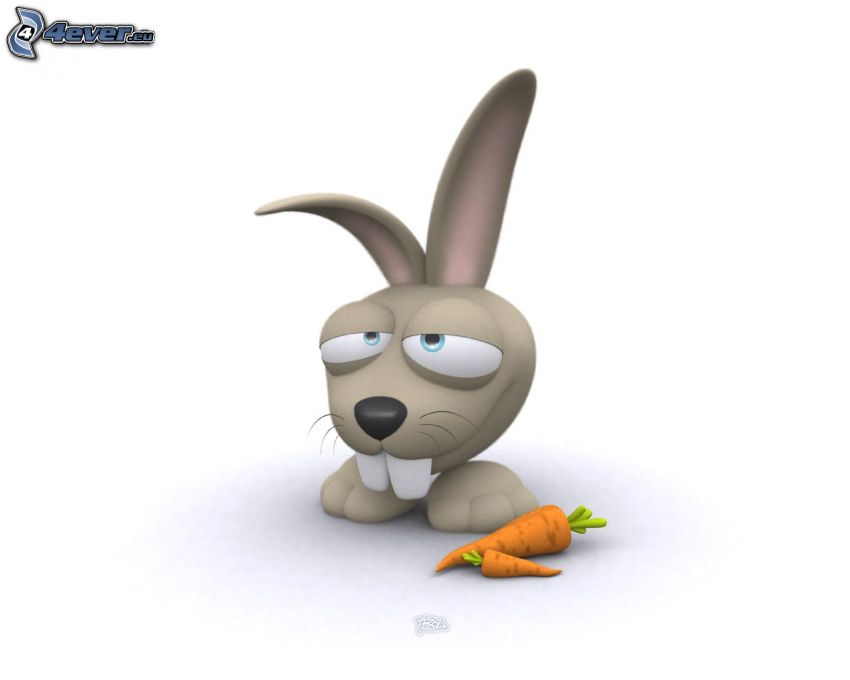 bunny, carrot