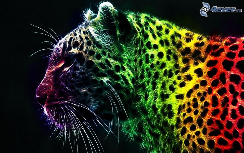 fractal leopard