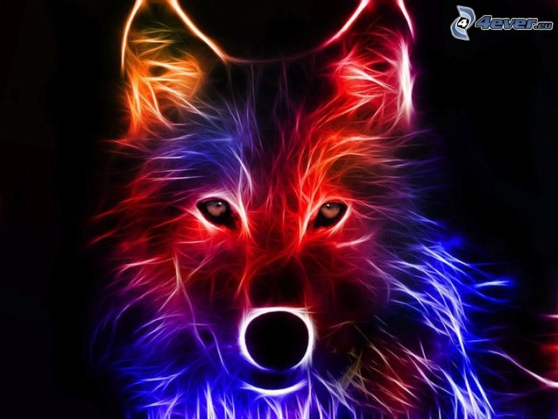fractal wolf