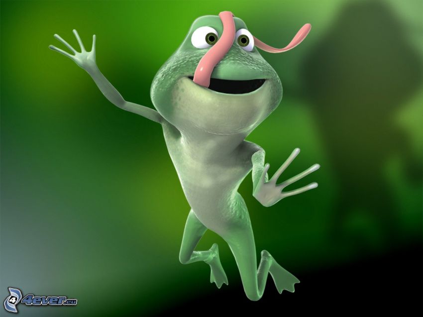 frog, long tongue