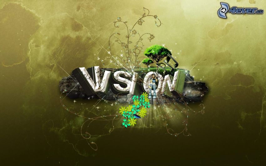 vision, flowers