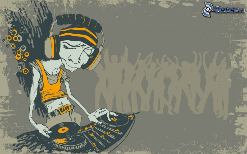 DJ, cartoon character