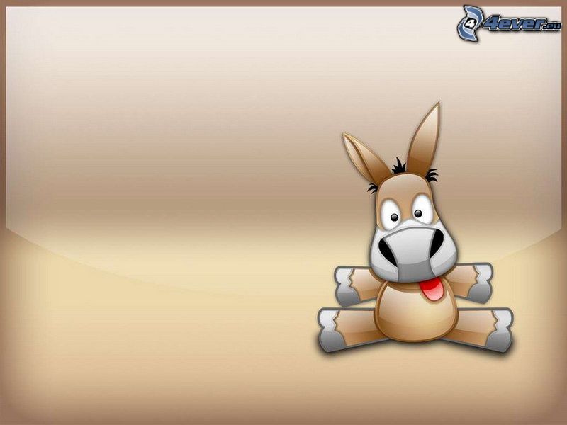 donkey, cartoon