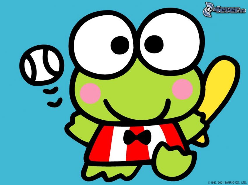 frog, ball, animation