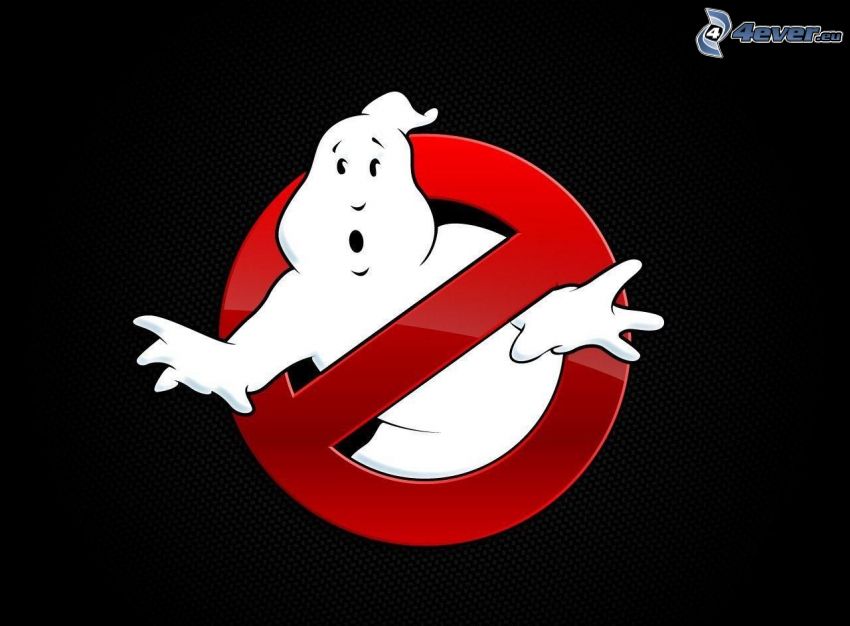 Ghostbusters, ghost, sign