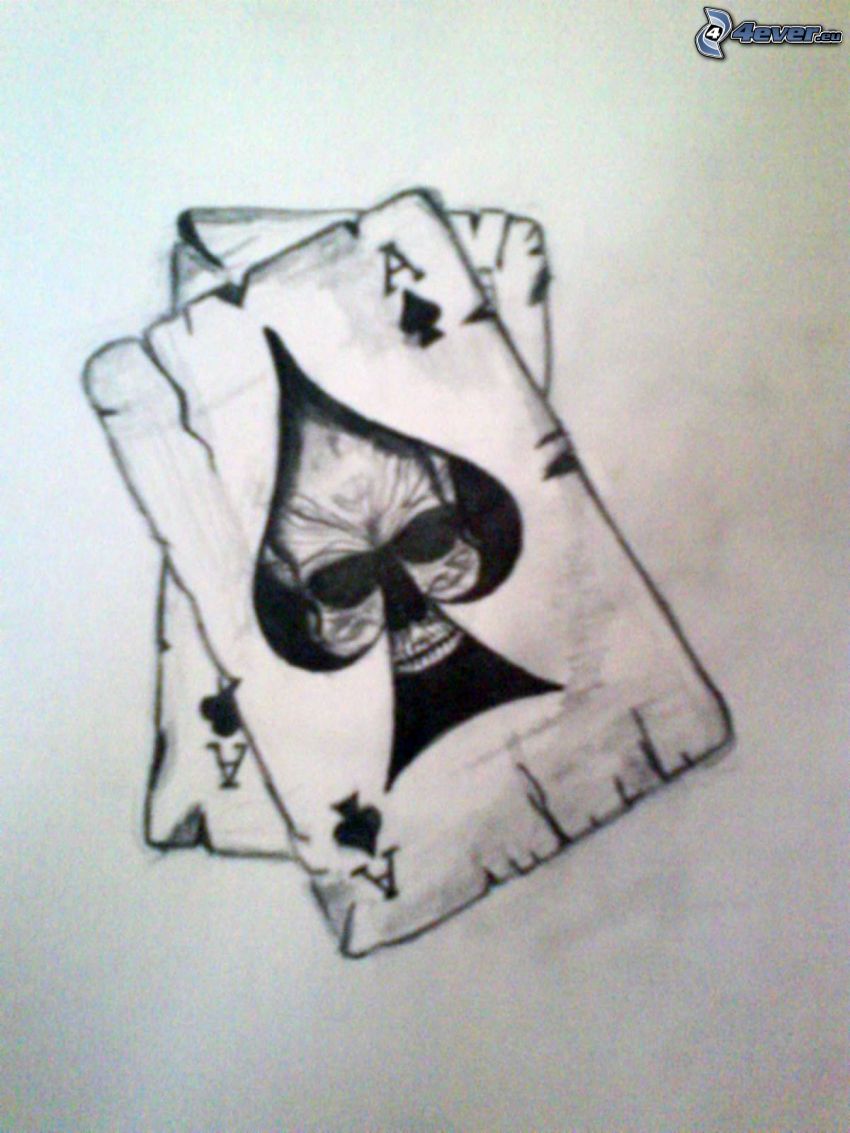 ace, Grim Reaper, cards