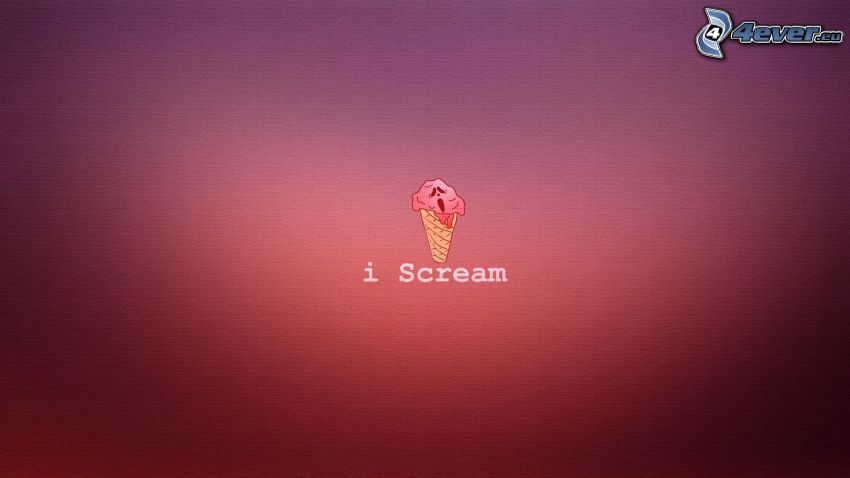 ice cream, scream