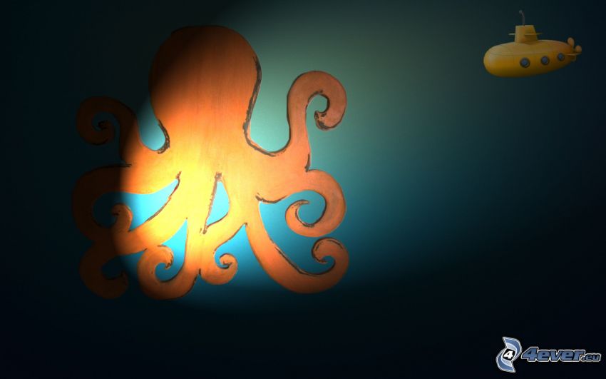 octopus, submarine