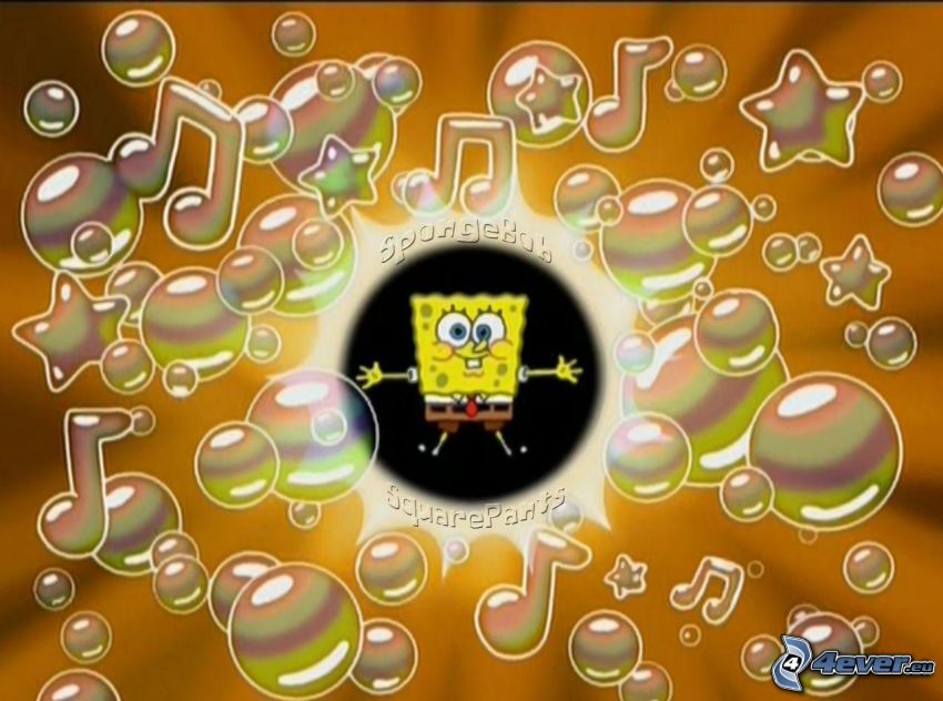 Spongebob, bubbles