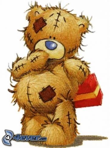 teddy bear, gift