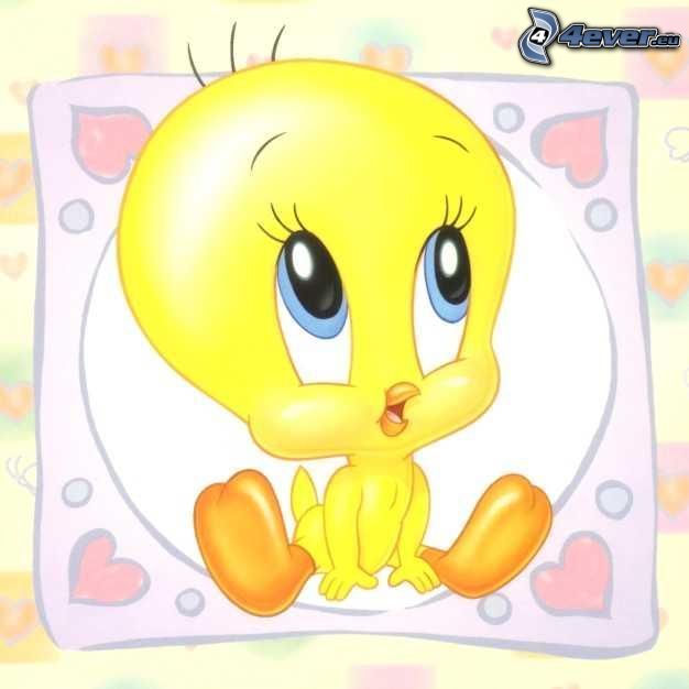 Tweety, cartoon, animals, bird