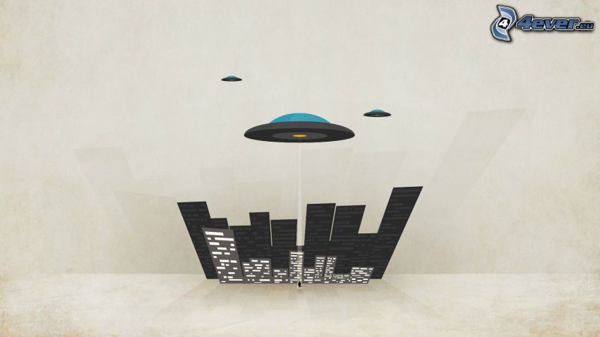 UFO, city