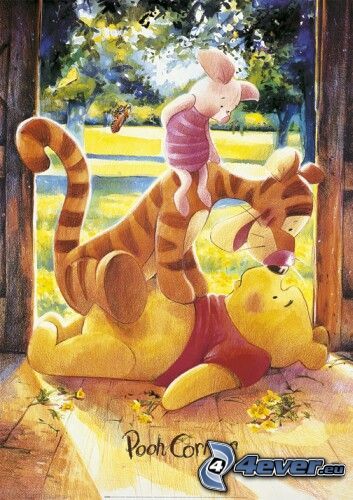 Winnie the Pooh, tiger, fairy tale