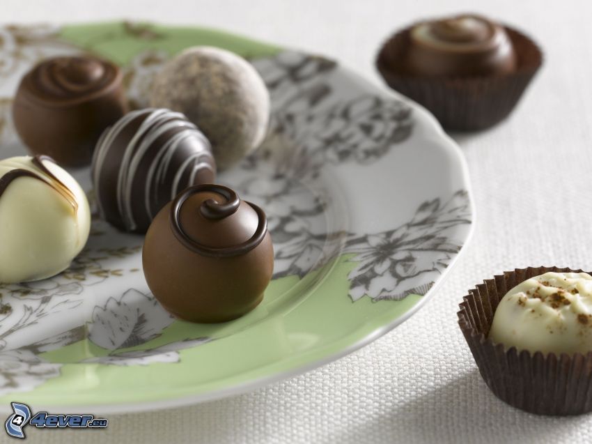 chocolate truffles