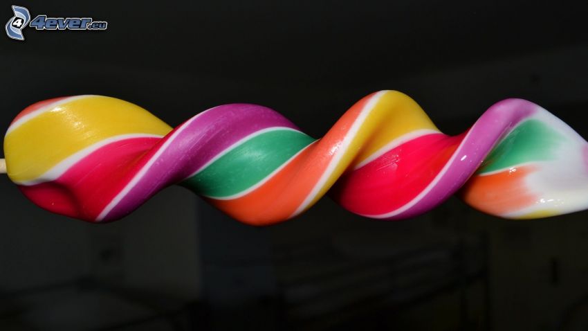 colorful lollipop