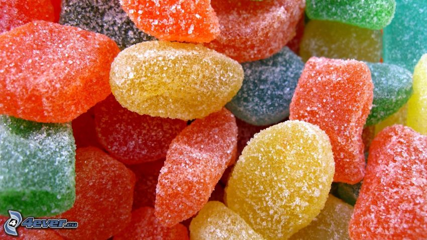 gummy candy, jellies