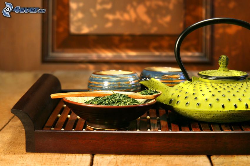 herbal tea, teapot