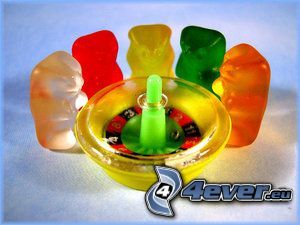 gummy bears, Roulette