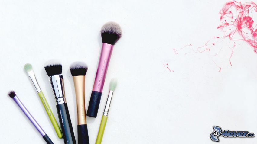 brushes, make-up