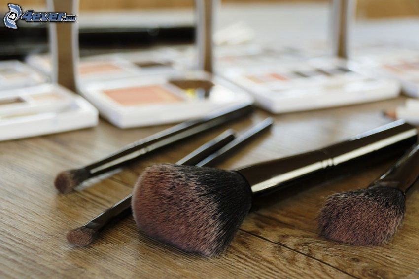 brushes, make-up